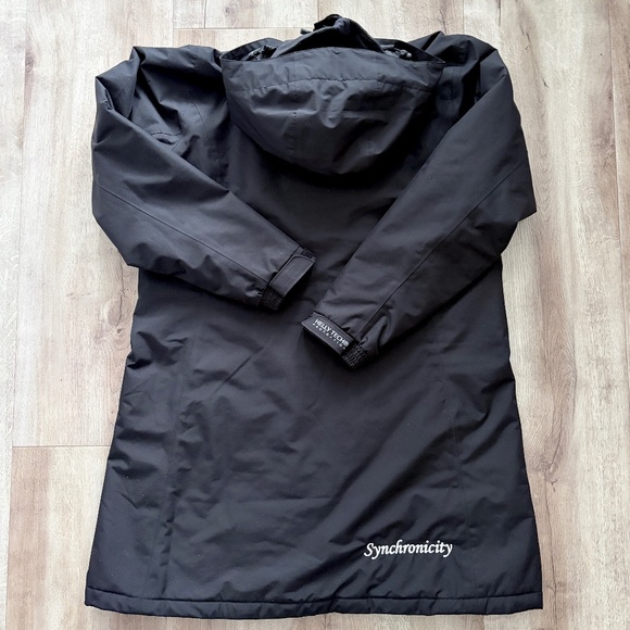 HELLY HANSEN, Womens, ADEN, INSULATED, RAIN COAT, Long Hooded Jacket, Size XL - Picture 6 of 16